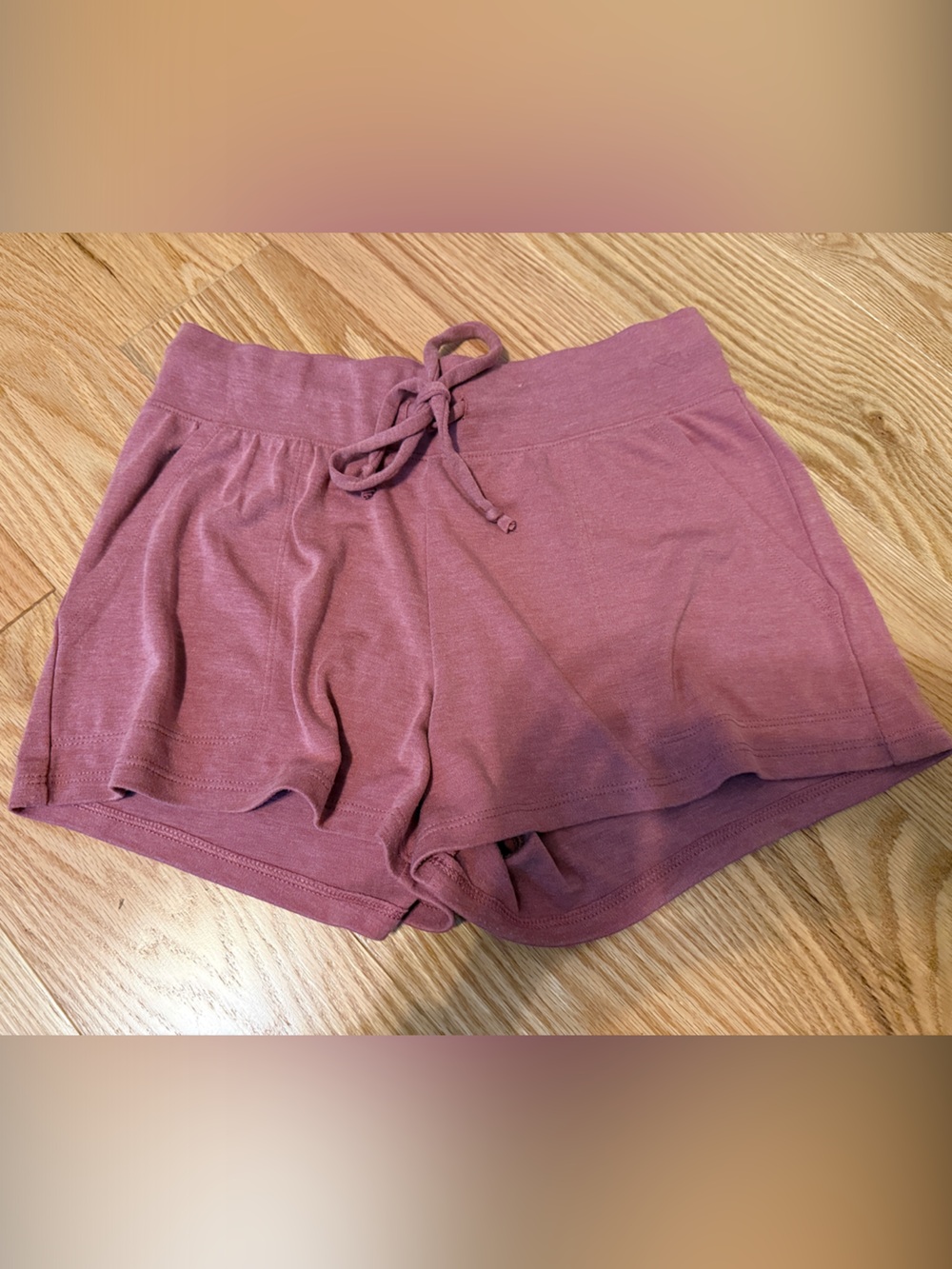 Everyday Drawstring Women's Shorts - Dusty Rose